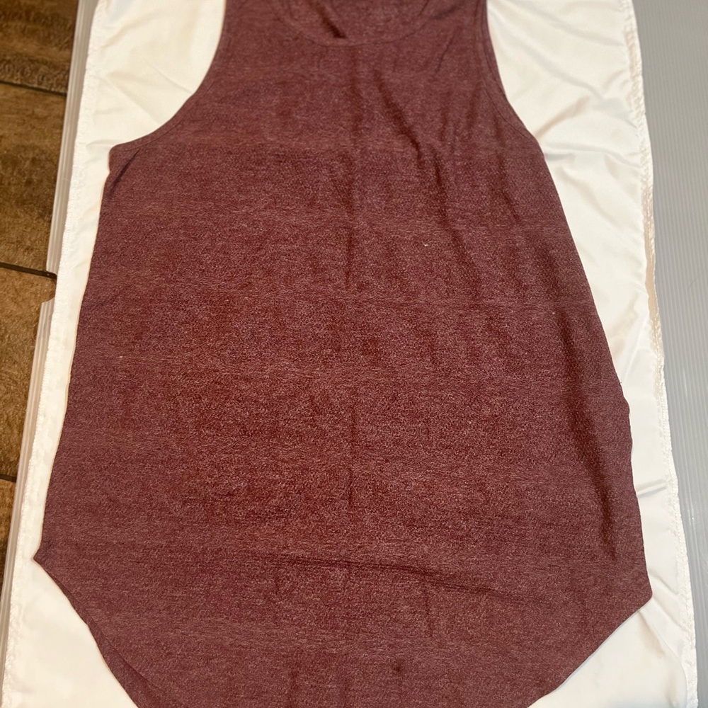 PacSun Men’s Maroon Sleeveless Tank